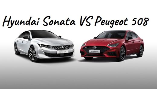 Hyundai Sonata and Peugeot 508